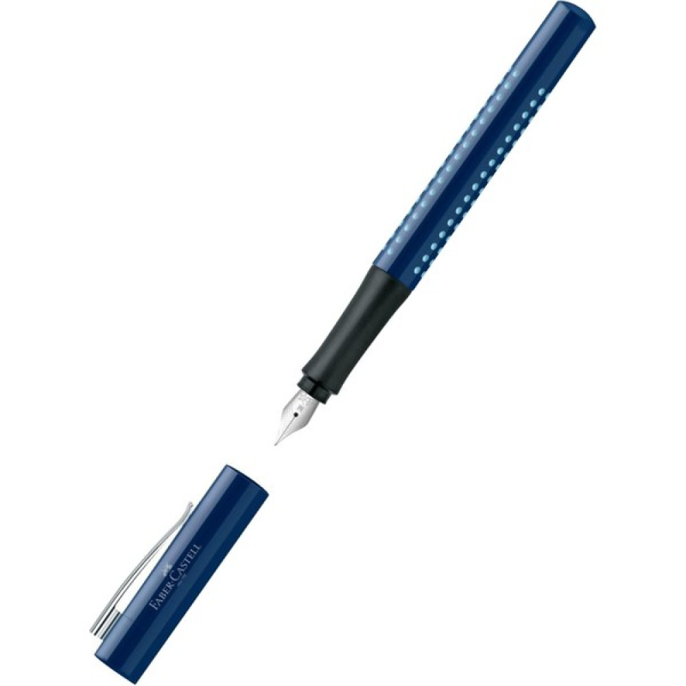 Faber-Castell Dolma Kalem Grip 2010 M Uç - Mavi Dolma Kalem Fiyatı