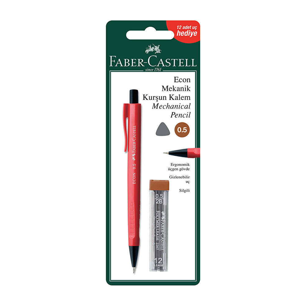 Faber Castell Econ 1350 0.5mm Versatil Mekanik Kurşun (Versatil) Kalem Fiyatı