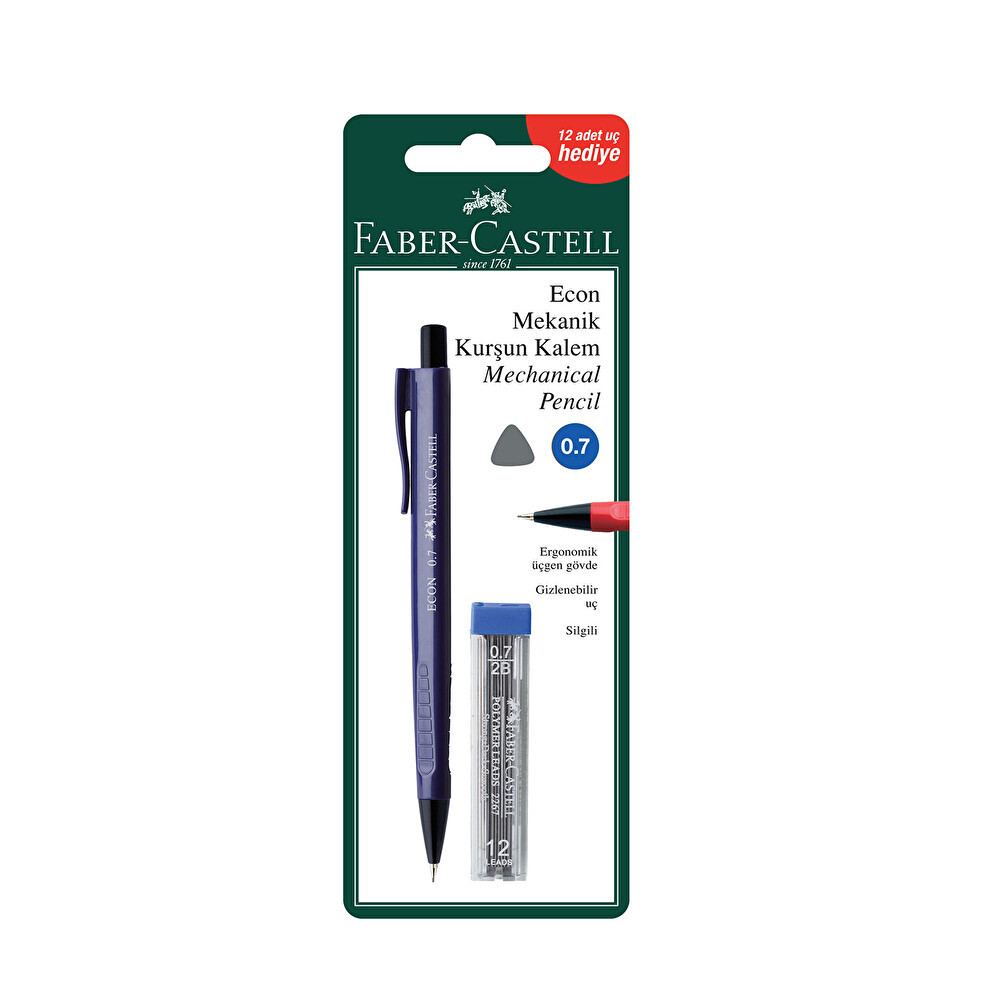 Faber Castell Econ 1350 0.7mm Versatil Mekanik Kurşun (Versatil) Kalem Fiyatı