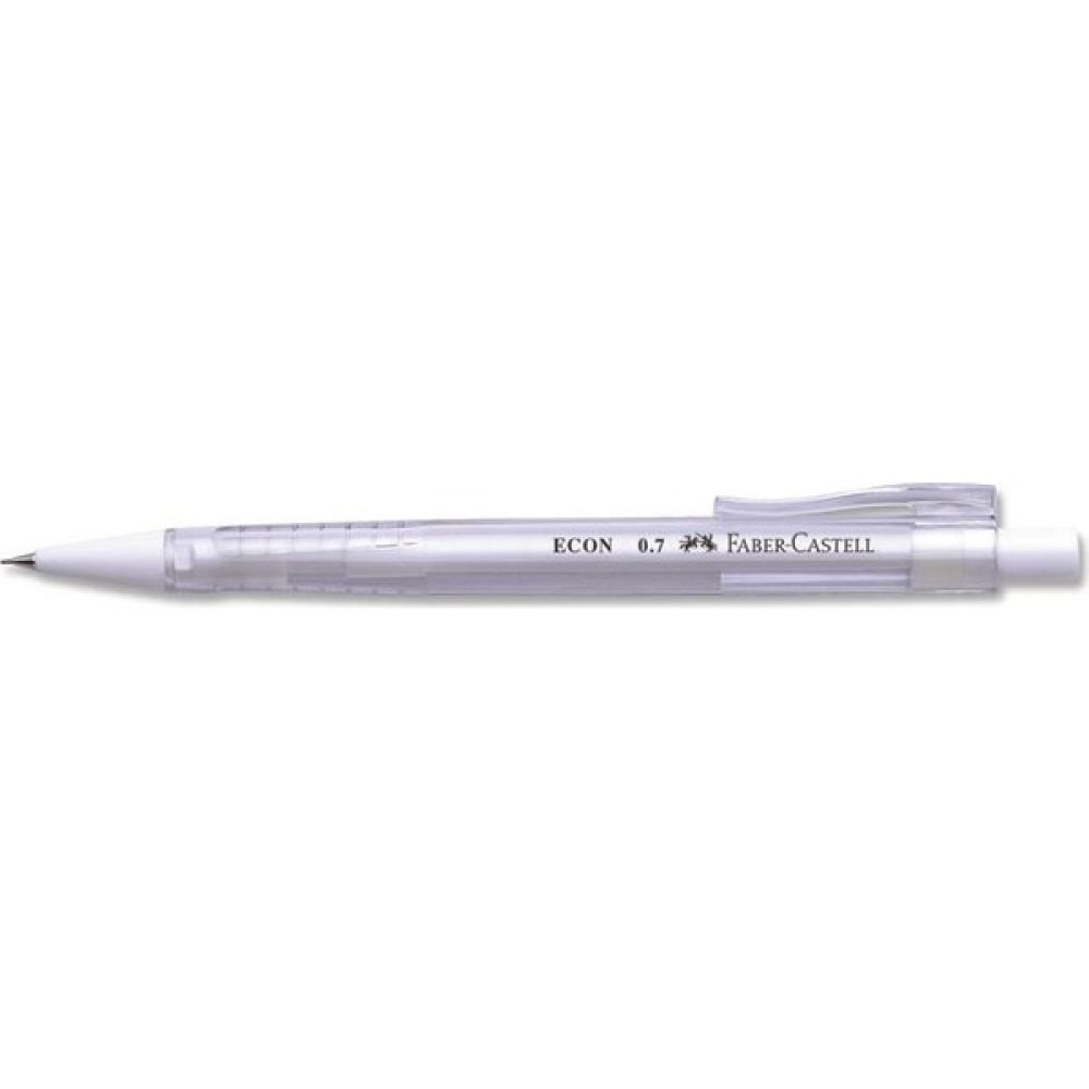Faber-Castell Econ Versatil Kalem 0.7 Beyaz Mekanik Kurşun (Versatil) Kalem Fiyatı