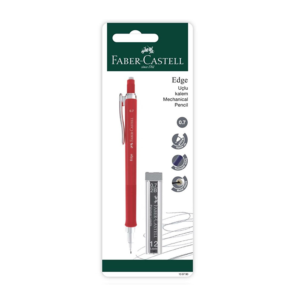 Faber Castell Edge Klasik 0.7 Uçlu Kalem Mekanik Kurşun (Versatil) Kalem Fiyatı