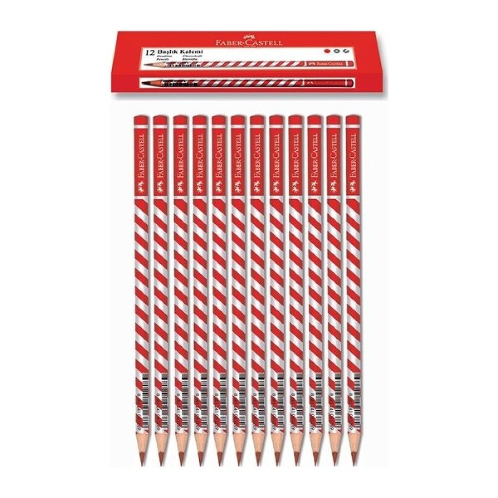 Faber-Castell Faber Castell Başlık Kalemi Dalgalı Desen 12 Adet Kurşun (Ahşap) Kalem Fiyatı