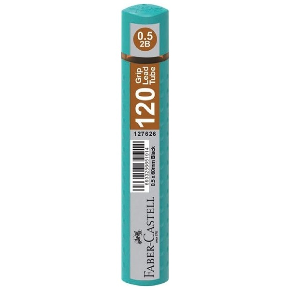 Faber-Castell Faber Castell Grip Min 0.5 2b 60MM 120'LI Turkuaz Tüp Kurşun Kalem Ucu (Min) Fiyatı