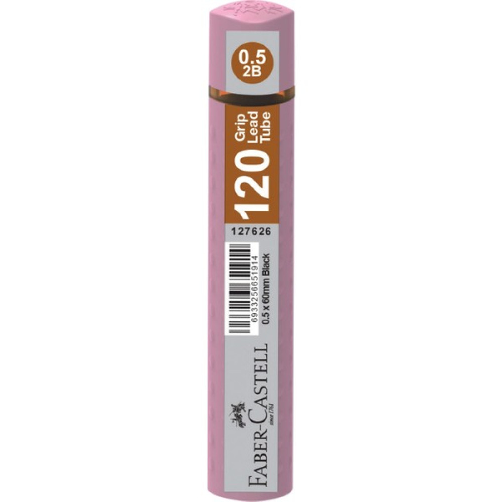 Faber-Castell Faber Castell Grıp Min 2b 60 mm Kalem Ucu 120 Li 1 Adet Tüp 0.5 Rose Shadow Kurşun Kalem Ucu (Min) Fiyatı