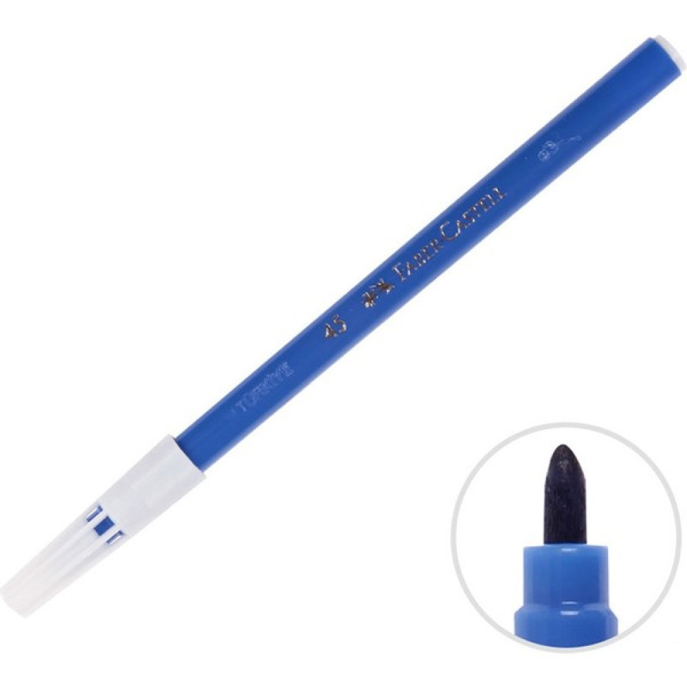 Faber-Castell Faber Castell Keçeli Kalem Mavi Keçe Uçlu Kalem Fiyatı