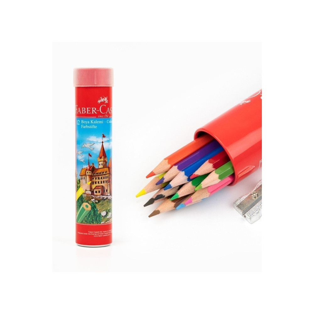 Faber Castell Fabercastell Kuru Boya 12 Renk Metal Tüpte Kuru Boya Kalemi Fiyatı