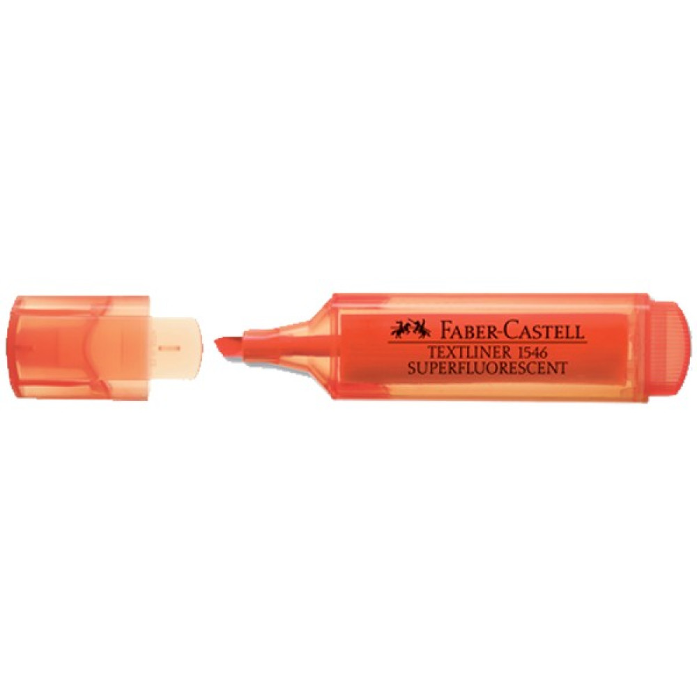 Faber-Castell Fosforlu Kalem Şeffaf Turuncu 1546 Fosforlu Kalem Fiyatı