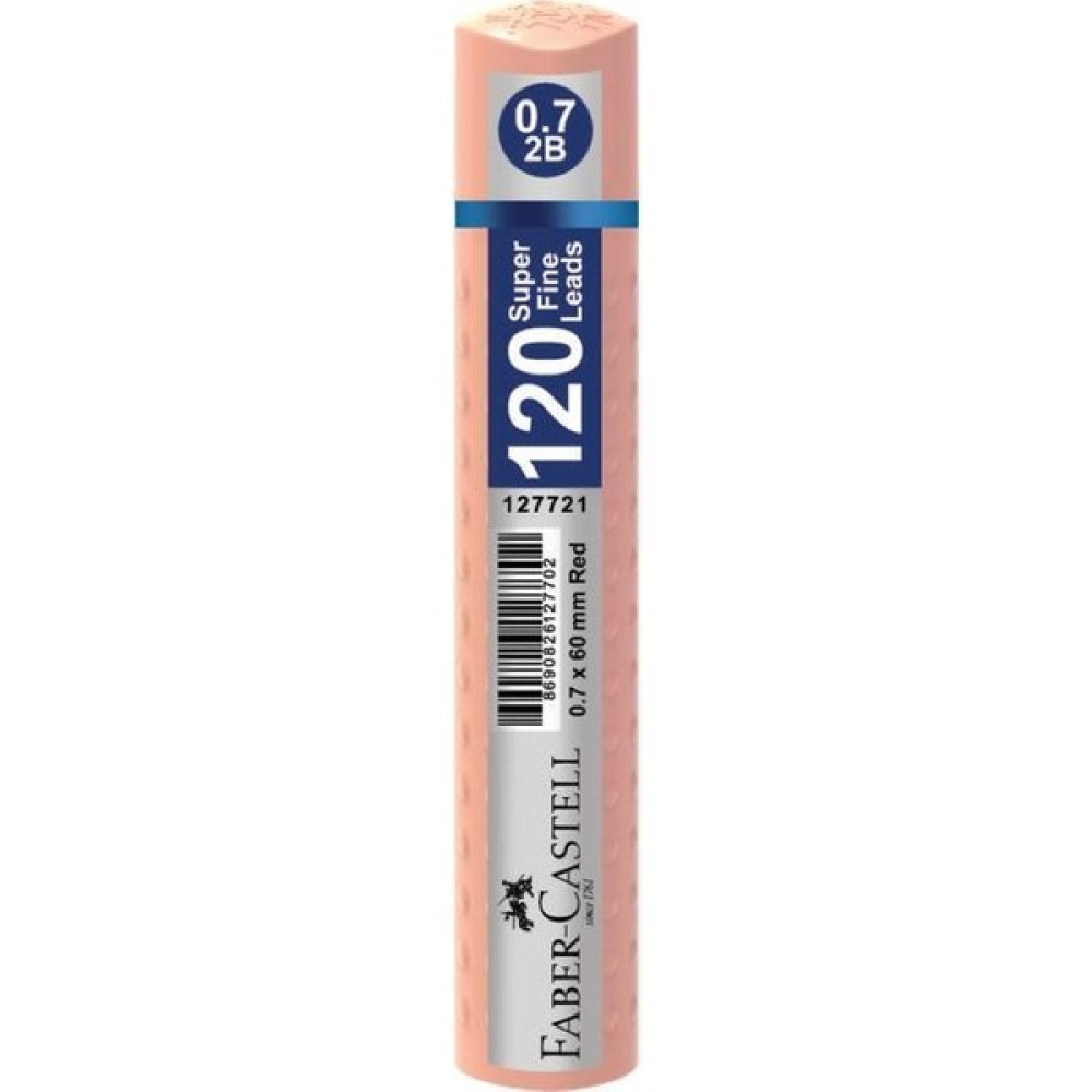 Faber-Castell Grip Min 0.7 2b 60 mm 120'li Tüp Pastel Turuncu 5090127736000 Kurşun Kalem Ucu (Min) Fiyatı