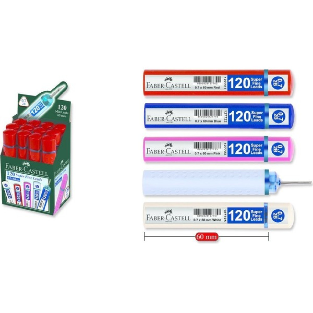 Faber-Castell Grip Min 0.7 2B 60Mm 120'Li Jel Mürekkepli (Roller) Kalem Fiyatı
