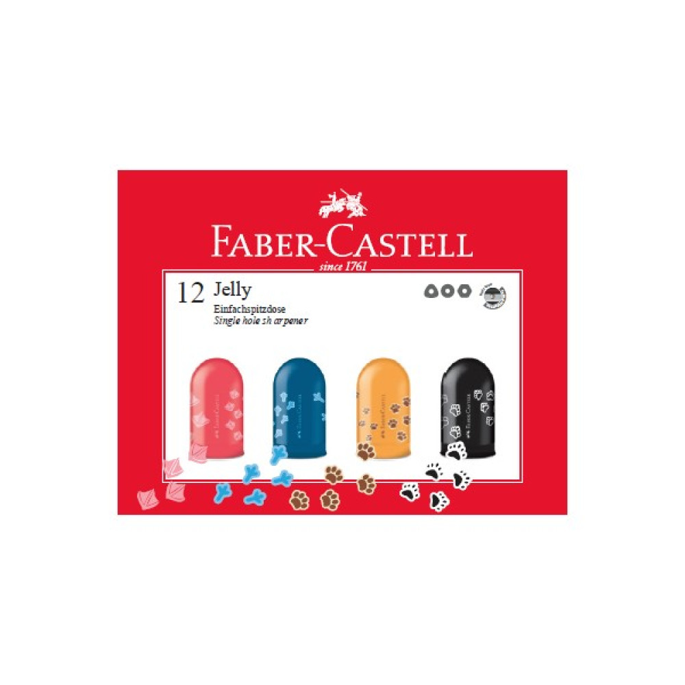 Faber-Castell Jelly Kalemtraş 5140583213 12 Li (1 Paket 12 Adet) Kalemtıraş Fiyatı