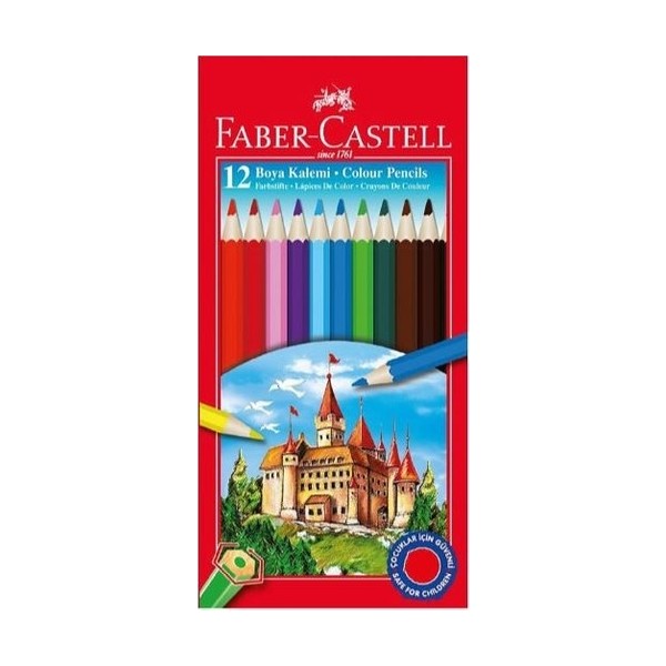 Faber Castell Kuru Boya 12 Renk Tam Boy 1 Adet Kuru Boya Kalemi Fiyatı