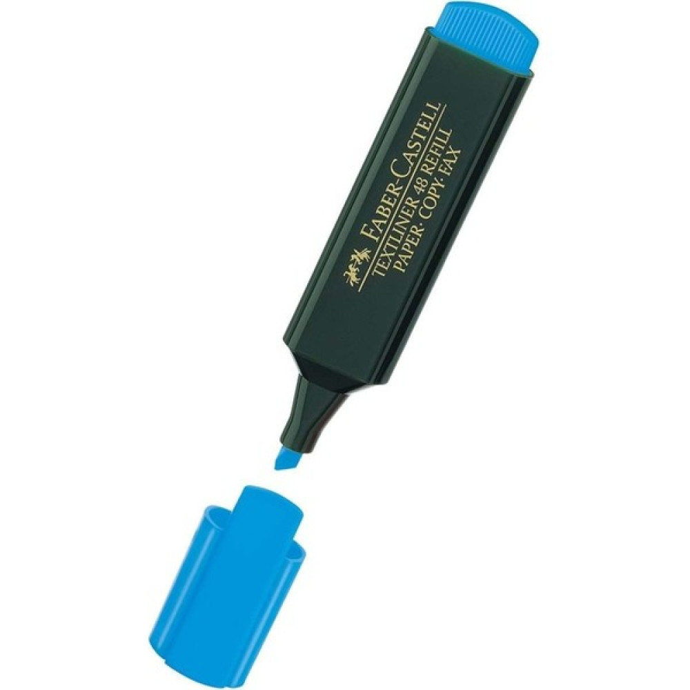 Faber-Castell Mavi Fosforlu Kalem - Renkli Fosforlu Kalem Fiyatı