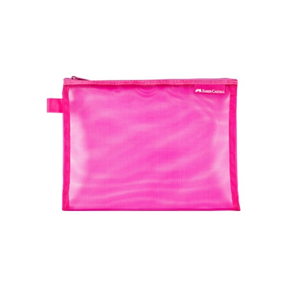 Faber-Castell Mesh Dosya B5 Pembe Kalemlik (Kalem Kutusu) Fiyatı