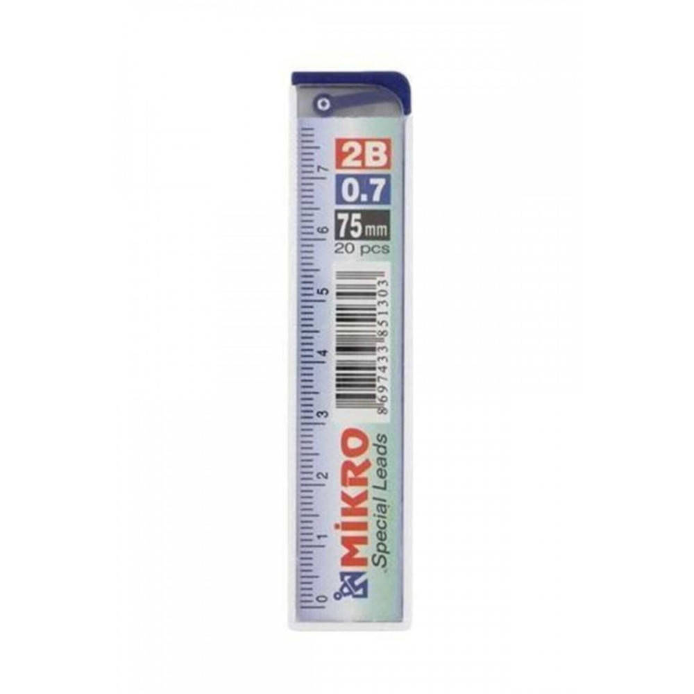 Faber Castell Mikro Min 1 Adet 0.7 Cetvelli Kalem Ucu 75 Mm 2b ( Kırtasiye) Kurşun Kalem Ucu (Min) Fiyatı