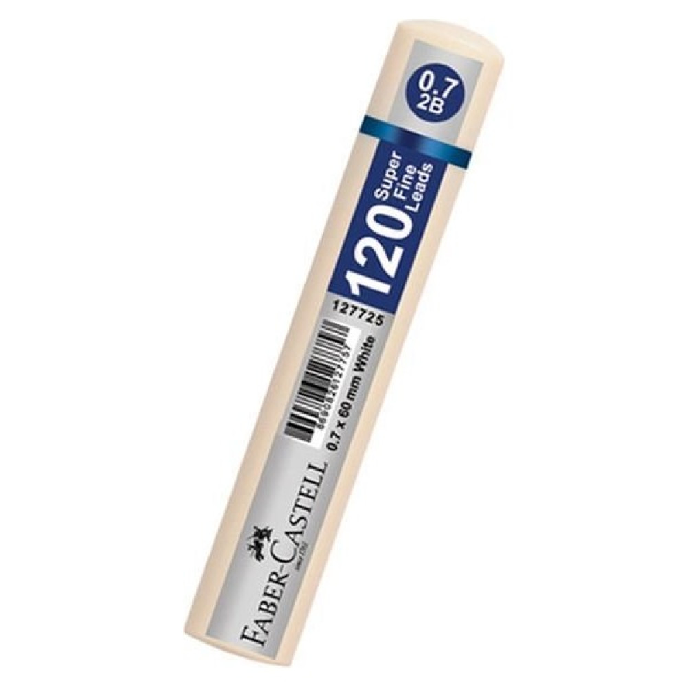 Faber-Castell Min Grip Süper Fine Lead 2B 120 Li60 mm 0.7 mm Krem Kurşun Kalem Ucu (Min) Fiyatı
