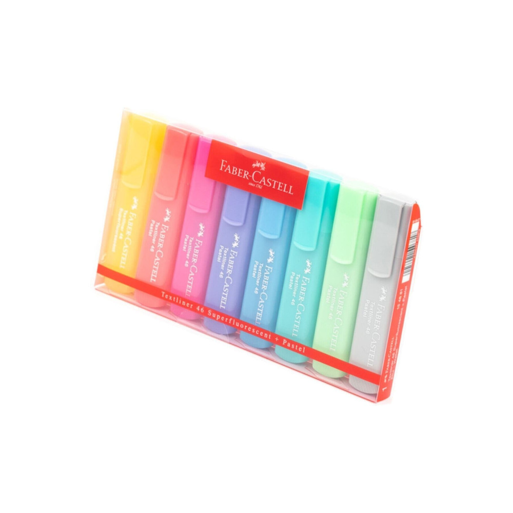 Faber Castell Pastel Blisterli Set Fosforlu Kalem 8 li Fosforlu Kalem Fiyatı