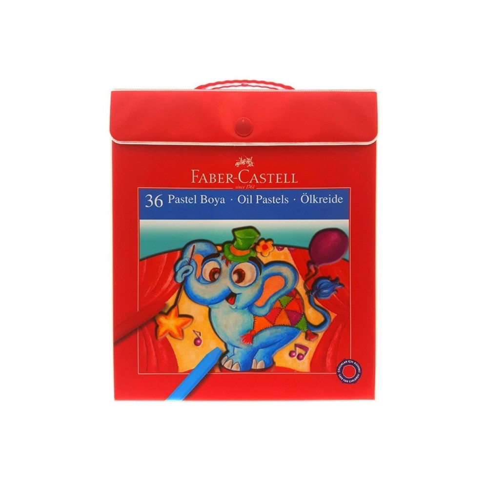 Faber Castell Plastik Çantalı Tutuculu Pastel Boya 36 Renk Pastel Boya Fiyatı