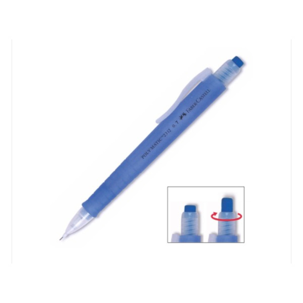 Faber-Castell Polymatic 2311 Versatil 0.5mm Pembe (5081231121) - Mavi Mekanik Kurşun (Versatil) Kalem Fiyatı
