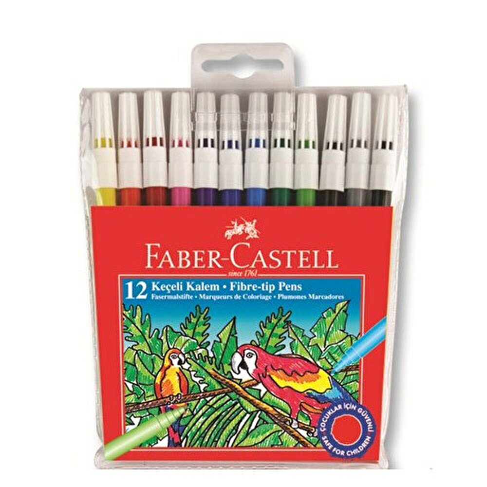 Faber Castell Redline 12 Renk Keçeli Kalem Keçe Uçlu Kalem Fiyatı