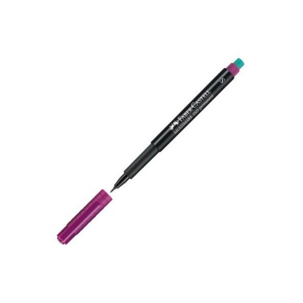 Faber-Castell (S) Mor Permanent Kalem 152337 Keçe Uçlu Kalem Fiyatı