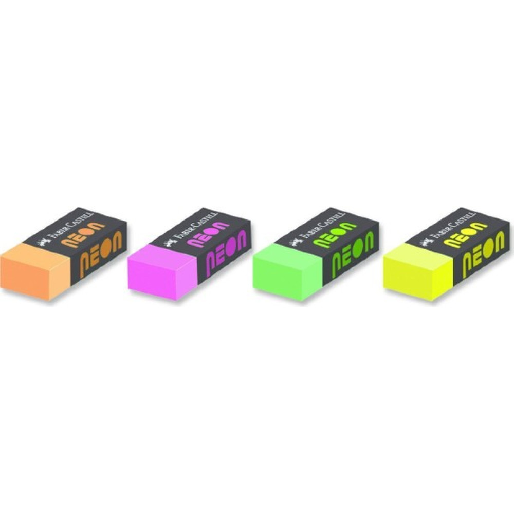 Faber-Castell Silgi 4 Neon Renk Silgi Silgi Fiyatı