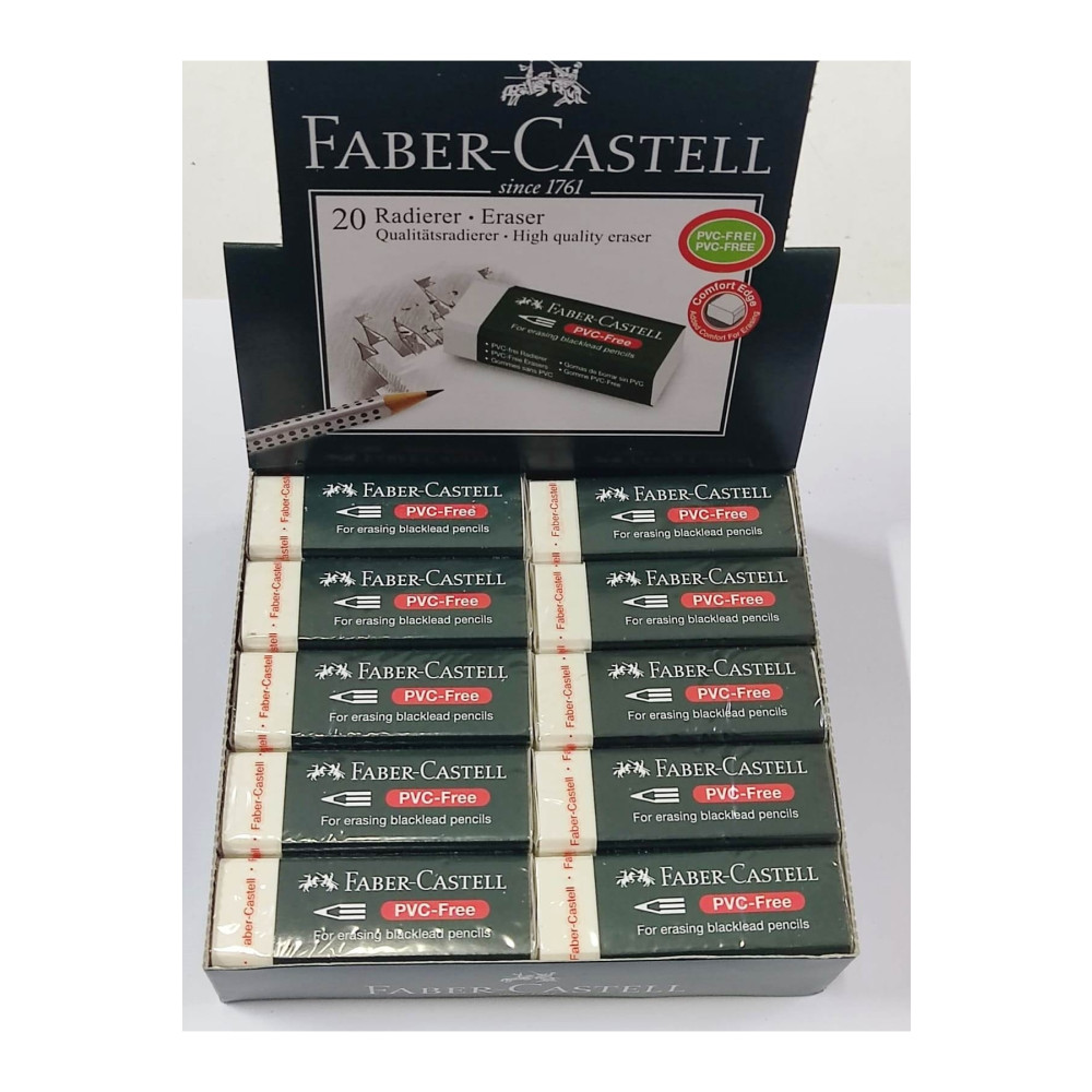 Faber Castell Silgi-faber-castell Büyük Boy Beyaz Silgi-5 Adet Silgi Fiyatı