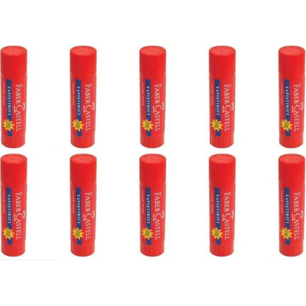 Faber-Castell Stick Yapıştırıcı 10 gr 10 Adet Yapıştırıcı - Tutkal Fiyatı