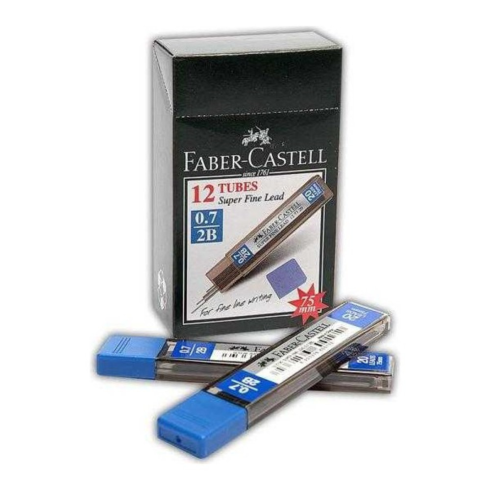 Faber-Castell Süper Fine Min 2B 0.7 mm (75 mm) Kurşun Kalem Ucu (Min) Fiyatı