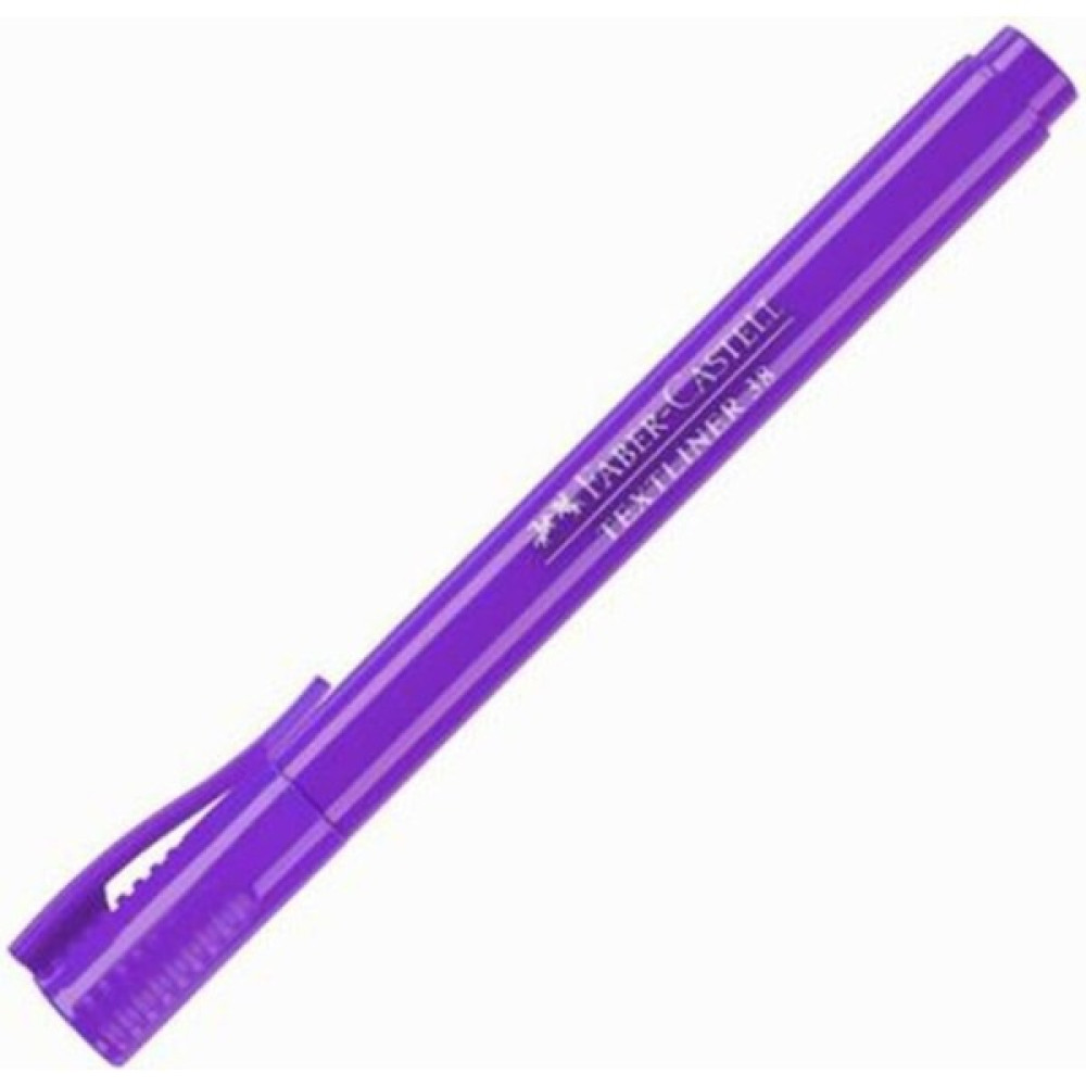 Faber-Castell Textlıner 38 Highlighter Neon Mor Fosforlu Kalem Fosforlu Kalem Fiyatı