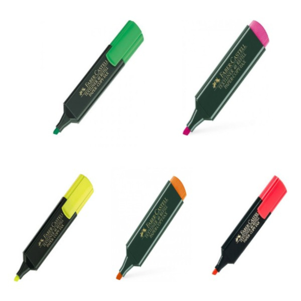 Faber Castell Textliner Highlighter Fosforlu Kalem 5'li Tükenmez Kalem Fiyatı