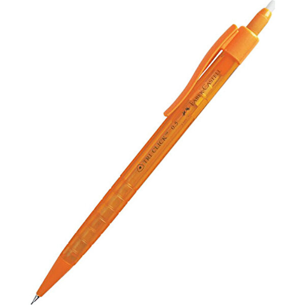 Faber-Castell Tri Click Versatil Kalem 0.7 Mavi - Turuncu Mekanik Kurşun (Versatil) Kalem Fiyatı