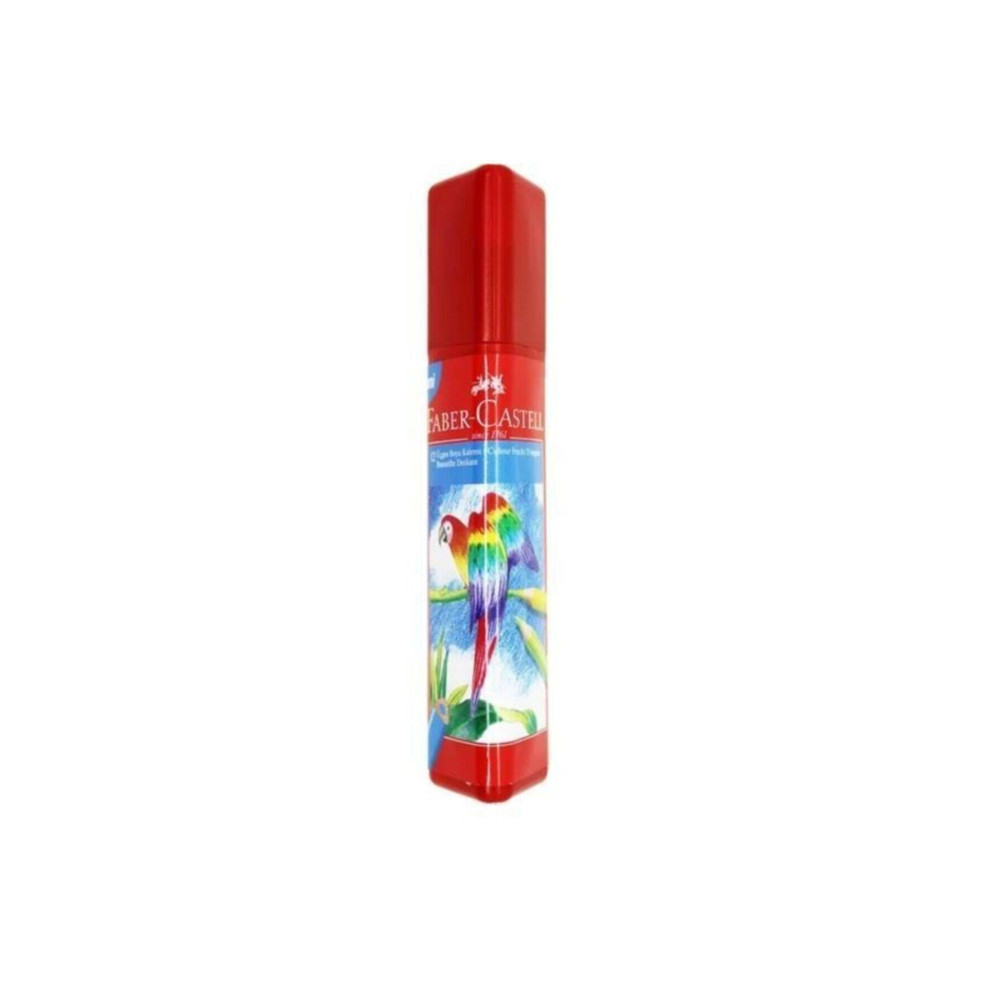 Faber Castell Üçgen Boya Kalemi 12 Renk Tam Boy Kuru Boya Kalemi Fiyatı