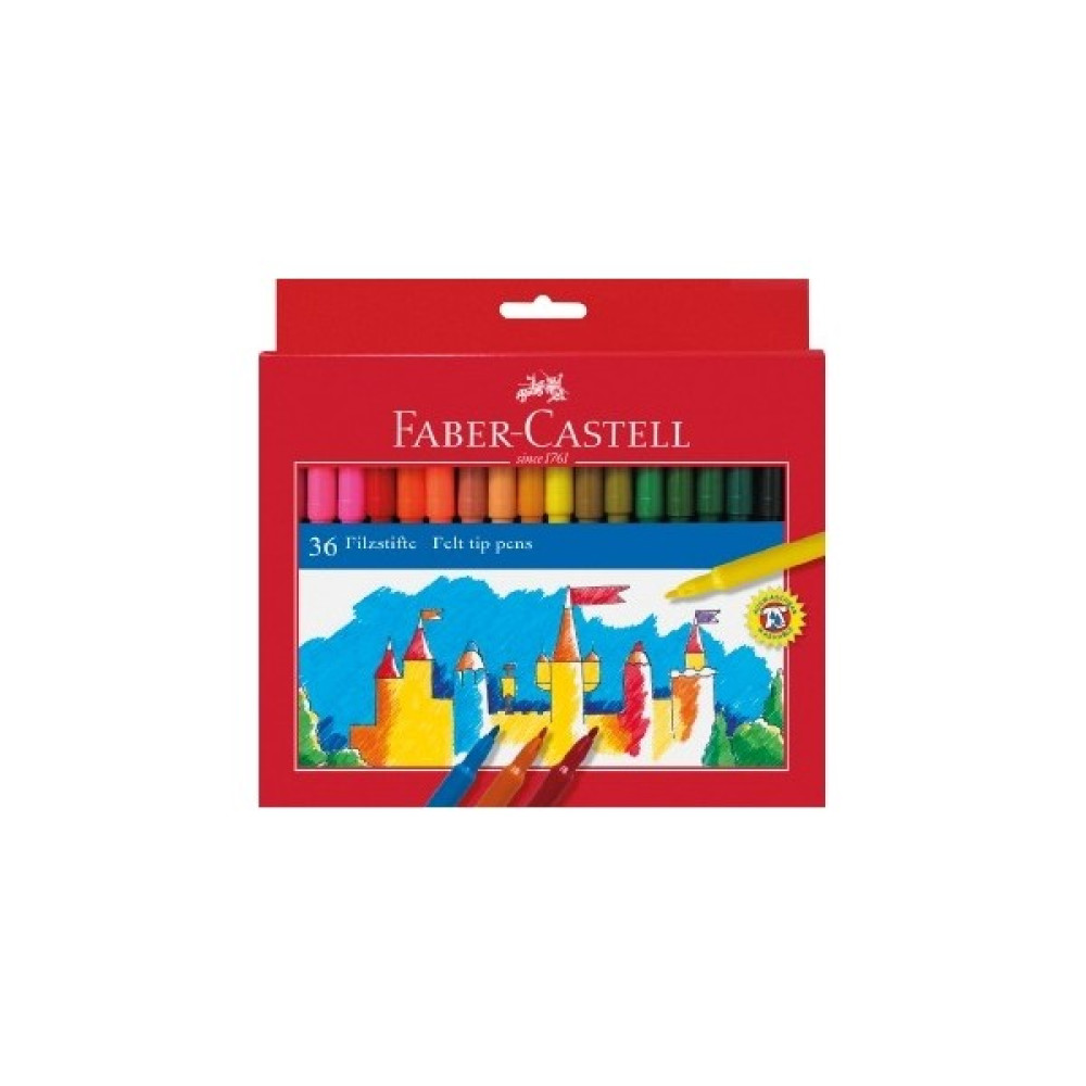 Faber-Castell UniColor Keçeli Kalem 36'lı Keçe Uçlu Kalem Fiyatı