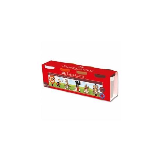 Faber-CastellSilindir Oyun Hamurları 4 Pastel Renk Oyun Hamuru