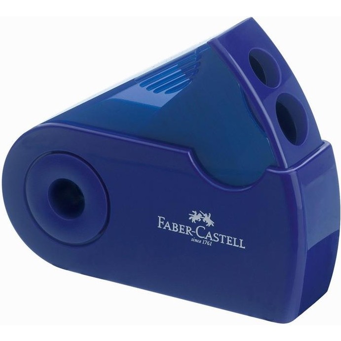 Faber Faber-Castell Kalemtraş Sleeve Mavi Jumbo ve Klasik Açar - -- - Standart Kalem & Yazı Gereçleri Fiyatı