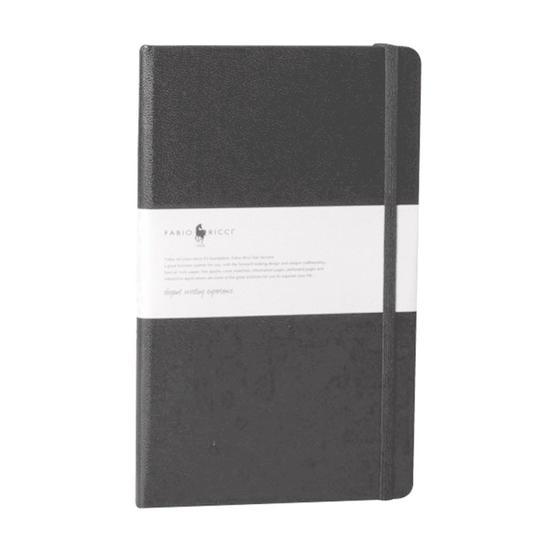 Fabio Ricci 1041 Elio Siyah Düz Defter
