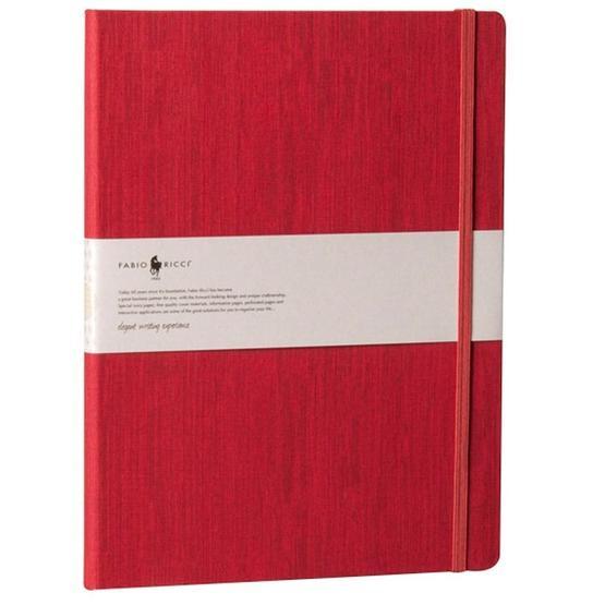 Fabio Ricci Lepidus 1041 Bordo Düz Defter