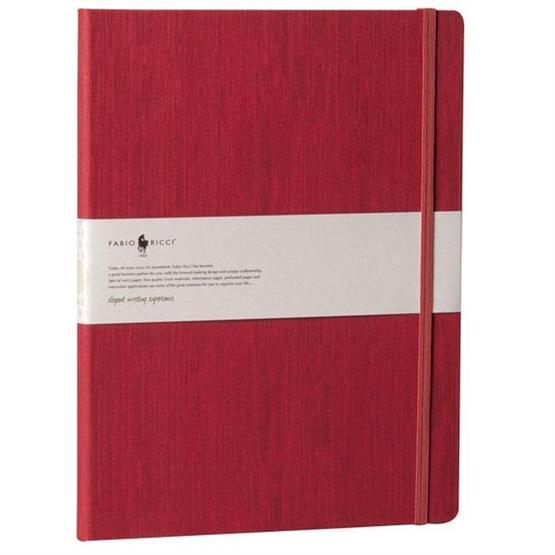 Fabio Ricci Lepidus 1041 Bordo Düz Defter