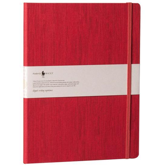 Fabio Ricci Lepidus 1041 Bordo Düz Defter