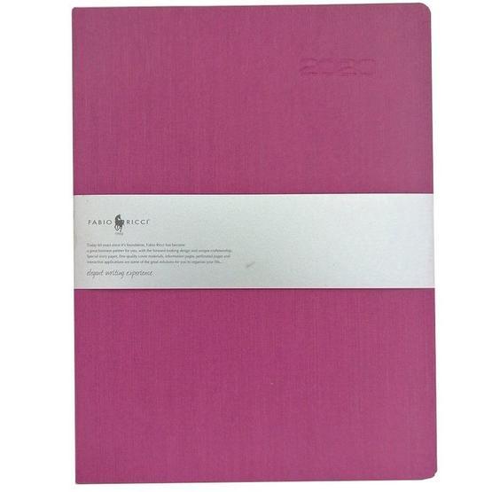 Fabio Ricci Lepidus 1041 Fuşya Düz Defter Defter Fiyatı