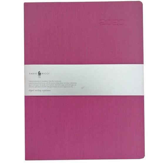 Fabio Ricci Lepidus 1041 Fuşya Düz Defter