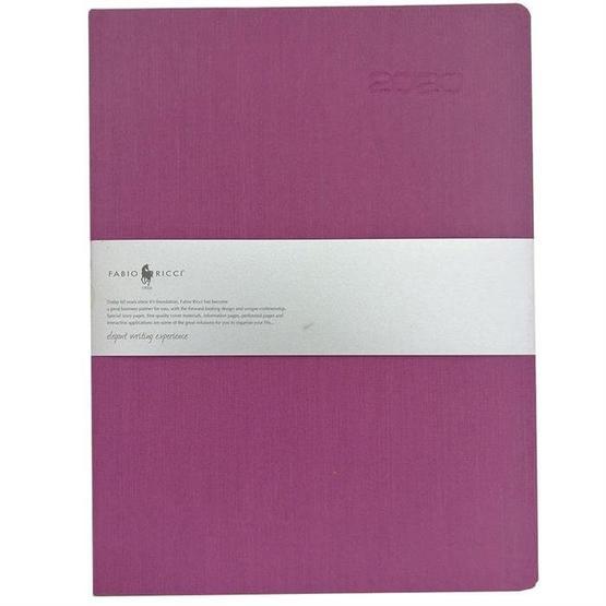 Fabio Ricci Lepidus 1041 Fuşya Düz Defter