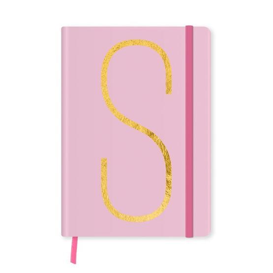 Fabooks S Monogram Harf Baskılı Defter