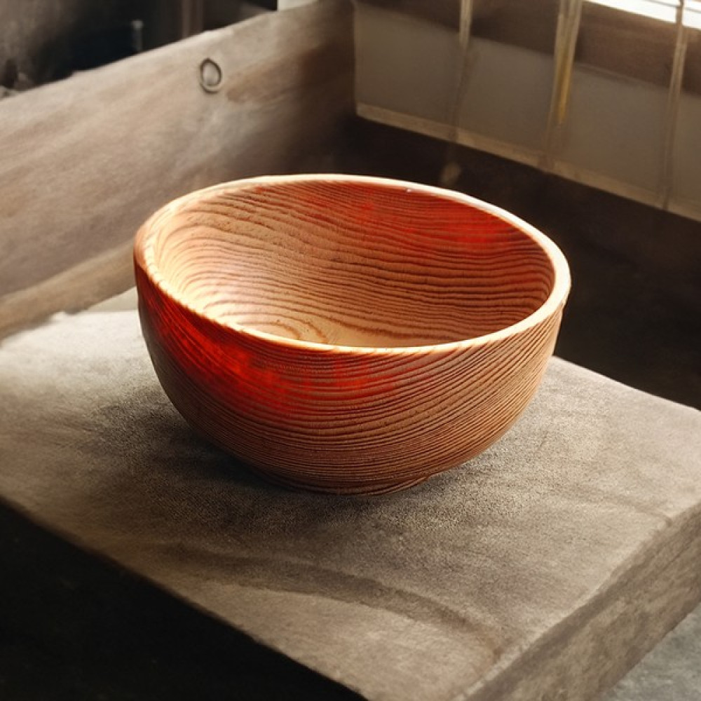 Fabrillas Çam Ahşap Sunum Kasesi ( 20 Cm ) Salata. Bowl Öğünleri Sunum Kasesi - 1 Adet Kase Fiyatı