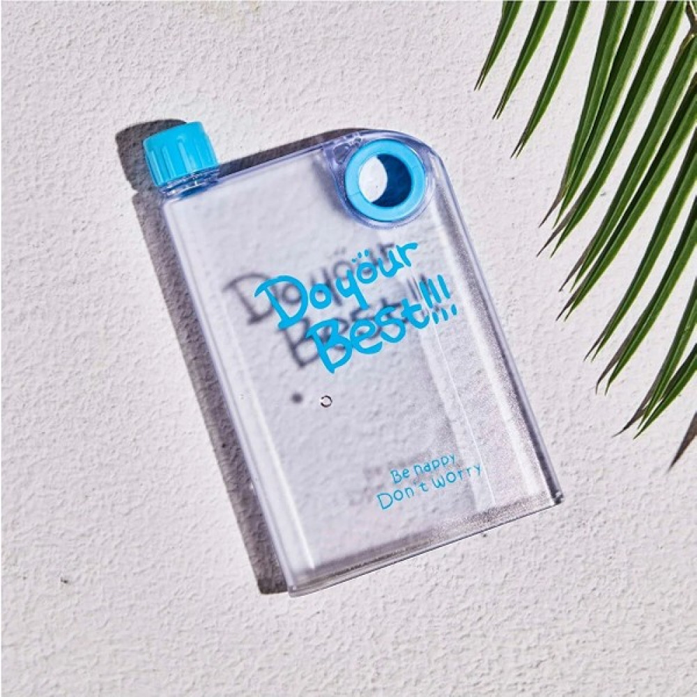 Fabriq Do Your Best Be Happy Don't Worry Matara, Motivasyon Suluğu 380 Ml. Bpa Free - Açık Mavi Suluk Fiyatı
