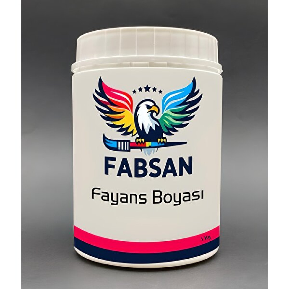 Fabsan Fayans Boyası - 03-Açık Sarı - 1 Litre Boya Malzemeleri Fiyatı