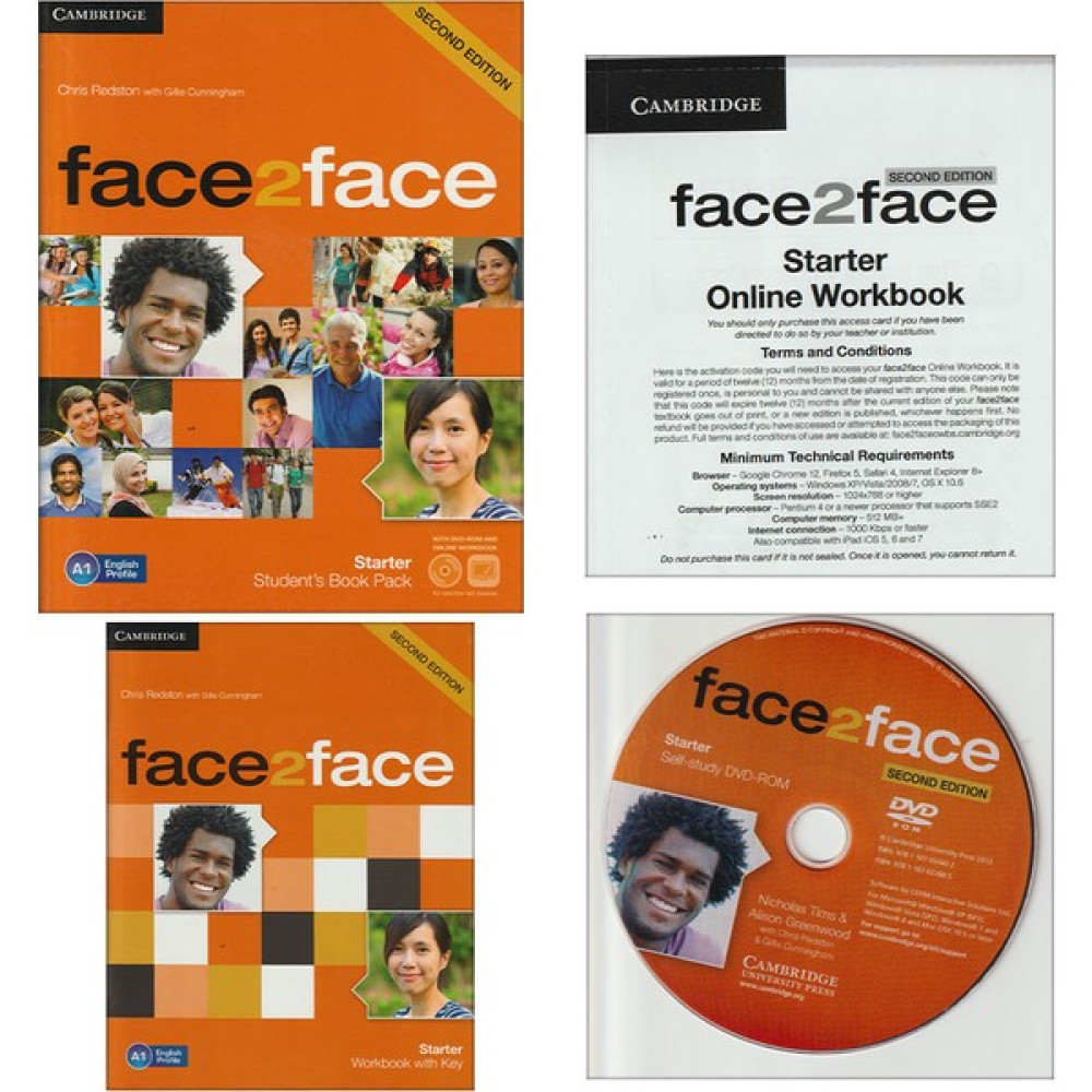 FACE2FACE Starter (Student`s Book+Workbook+Online Workbook+Access Code+Cd) Yabancı Dil Öğretici Kitaplar ve Eğitim Setleri Fiyatı