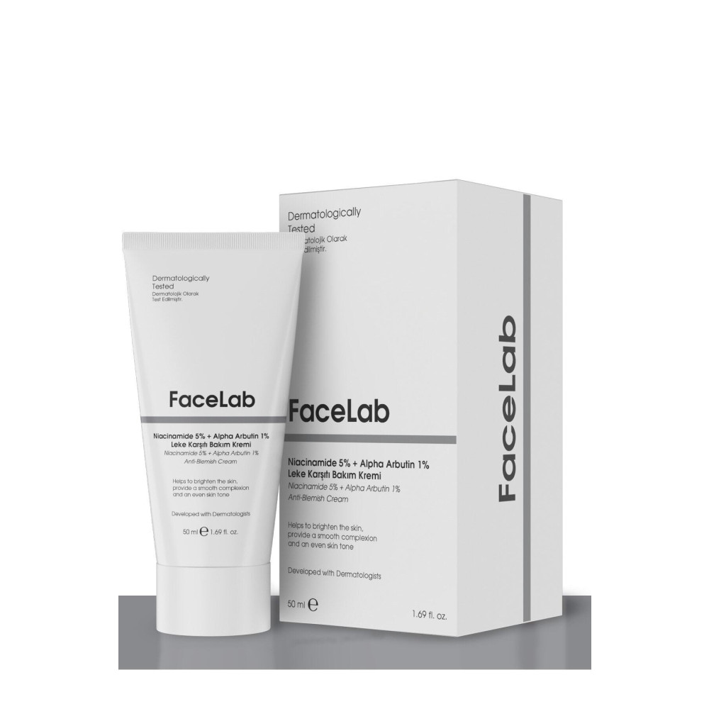 FaceLab Leke Karşıtı Niacinamide Alpha Arbutin Nemlendirici Cilt Bakım Kremi 50 ml Cilt ve Yüz Bakımı Fiyatı