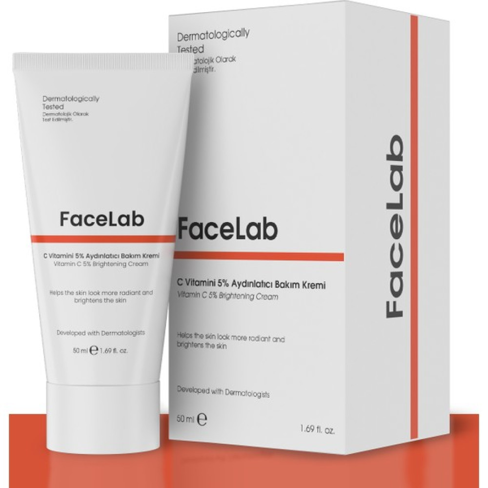 Facelab Vitamin C 5% Brightening Cream 50 ml Leke Kremi Fiyatı