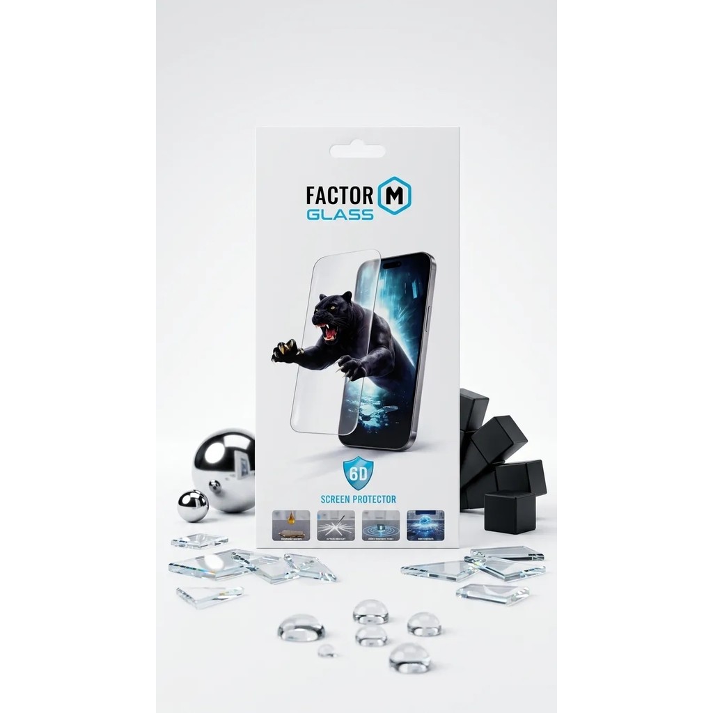 Factor-M Samsung A57 Uyumlu 6d Tam Korumalı Temperli Cam Ekran Koruyucu [Kavisli Kırılma Önleyici Tasarım] [Parmak İzine Dayanıklı] [Hd Ultra Şeffaf] Cep Telefonu Ekran Koruyucusu Fiyatı